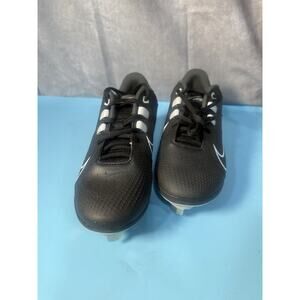 Nike Hyperdiamond 4 Pro Metal Softball Cleats Black CZ5920-010 Womens Sz 7.5